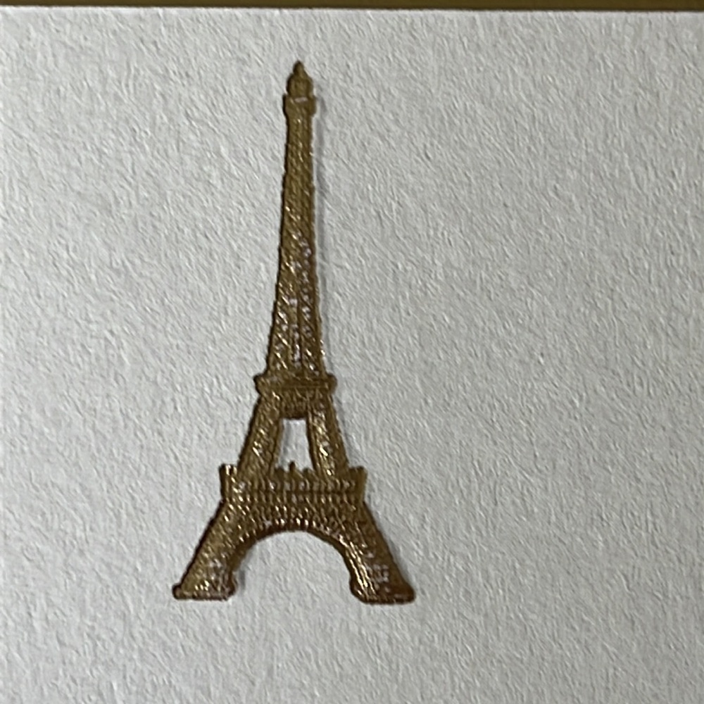 50 Eiffel Tower Correspondence Cards and Envelopes - New in Box - Picture 5 of 10